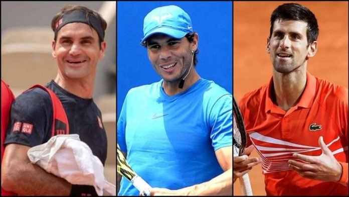 Federer, Nadal y Djokovic