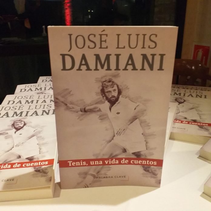 Libro de José Luis Damiani: Tenis, Una vida de cuentos
