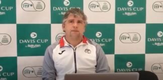 Conferencia de prensa del capitán de Uruguay Enrique Pérez Cassarino – Copa Davis by Rakuten Enrique Perez Cassarino