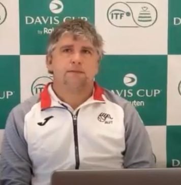 Conferencia de prensa del capitán de Uruguay Enrique Pérez Cassarino – Copa Davis by Rakuten Enrique Perez Cassarino