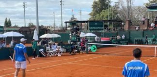 Uruguay no pudo con Países Bajos en la Copa Davis by Rakuten Martin Cuevas - Ignacio Carou