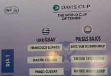 Llanes vs Botic Van de Zandschulp abren la serie de Copa Davis by Rakuten entre Uruguay y Países Bajos Sorteo Copa Davis Uruguay vs Países Bajos