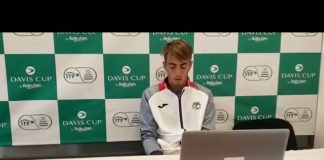 Conferencia de prensa de Ignacio Carou – Copa Davis by Rakuten
