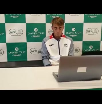 Conferencia de prensa de Ignacio Carou – Copa Davis by Rakuten
