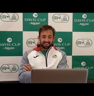 Conferencia de prensa de Martín Cuevas – Copa Davis by Rakuten