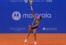 Debuta Guillermina Grant en el WTA MVD Open Juliana Rodríguez - Foto Gastón Montero
