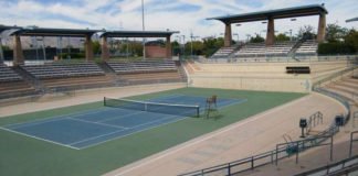 Uruguay contra Nueva Zelanda en Las Vegas Darling Tennis Center en Las Vegas