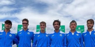 Abre Carou por la Davis ante Nueva Zelanda Equipo de Uruguay de Copa Davis