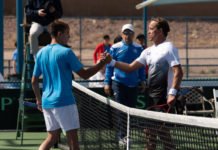 Uruguay cayó ante Nueva Zelanda por Copa Davis Ignacio Carou (Uruguay)