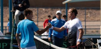 Uruguay cayó ante Nueva Zelanda por Copa Davis Ignacio Carou (Uruguay)