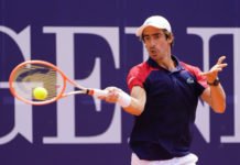 Cuevas le dió trabajo a Tiafoe Pablo Cuevas