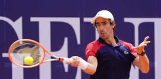 Cuevas le dió trabajo a Tiafoe Pablo Cuevas