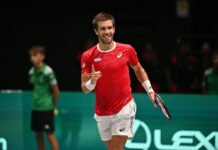 Croacia supera a Suecia y deja a Argentina con chances; Australia y EE.UU. suman victorias Berna Coric Foto: Copa Davis