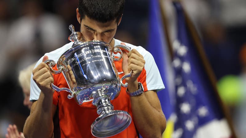 La «fiera» tiene sucesor: Alcaraz campeón del US Open y nuevo N°1 del mundo Carlos Alcaraz