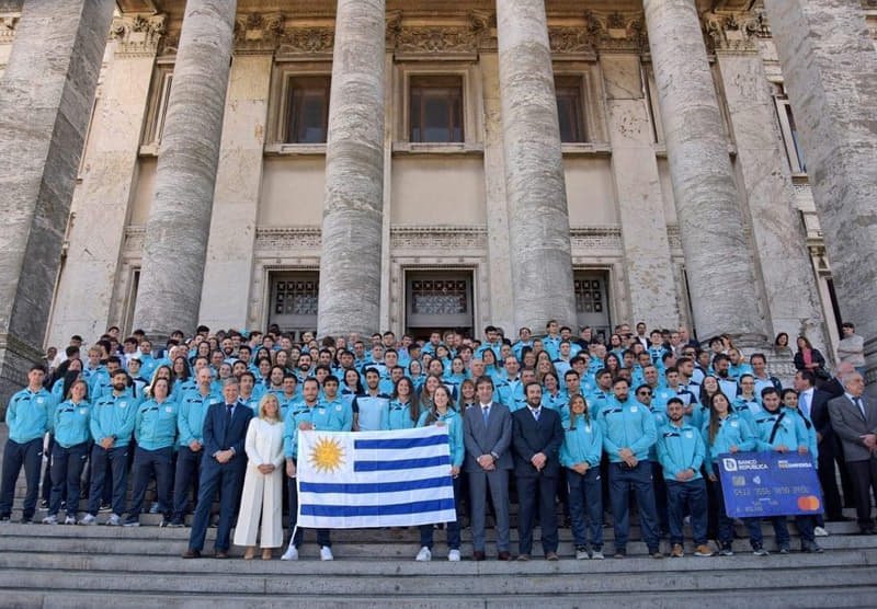 Uruguayos a los Juegos Sudamericanos Delegación uruguaya