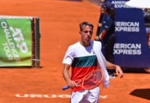 Carou avanza en el Racket Ignacio Carou