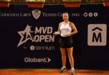 Diana Shnaider se consagró Campeona del Montevideo Open Diana Shnaider Campeona del Montevideo Open Foto Gastón Montero
