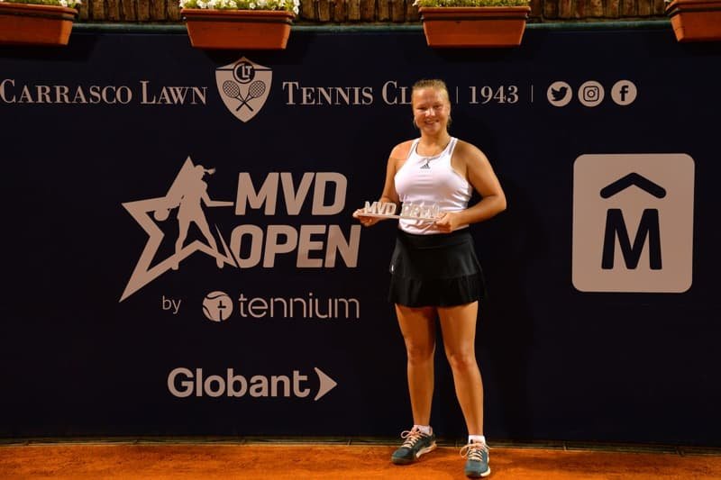 Diana Shnaider se consagró Campeona del Montevideo Open Diana Shnaider Campeona del Montevideo Open Foto Gastón Montero