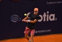 Cuatro de los cinco cabezas de serie que debutaron en el Uruguay Open pasaron a la segunda ronda Franco Roncadelli / Foto: Gaston Montero