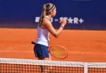 Juega Fruhvirtova en el Montevideo Open Julia Riera Foto Gastón Montero