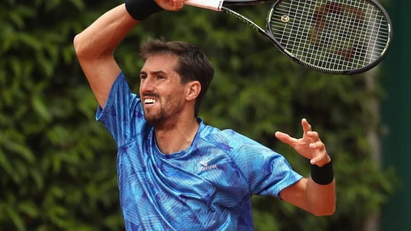 Andrés Molteni: «Ante cualquier distracción en el dobles se te escapa el set» Andrés Molteni