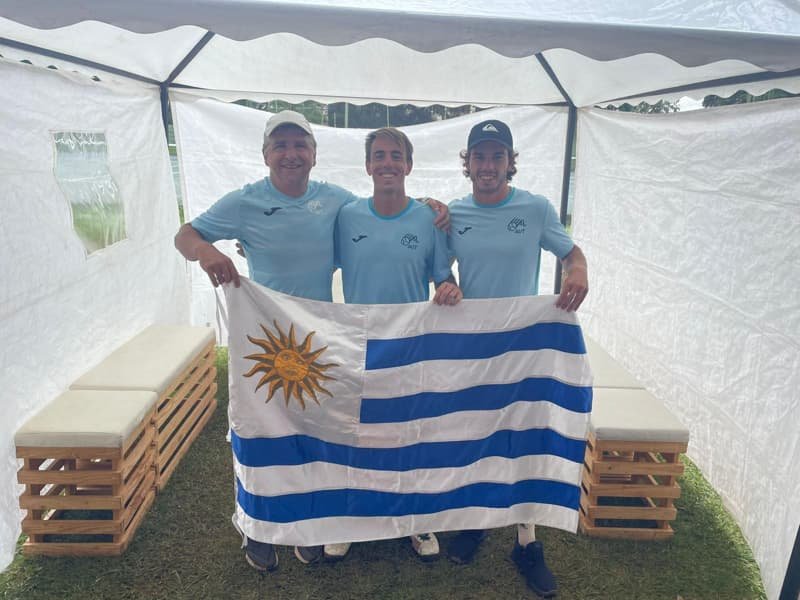 Uruguay venció a Zimbabwe 3-2 en la Davis Enrique Pérez - Cassarino Ignacio Carou - Franco Roncadelli