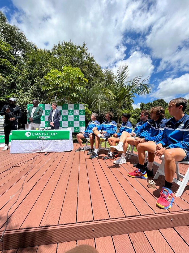 Sorteo Copa Davis Uruguay Zimbabwe