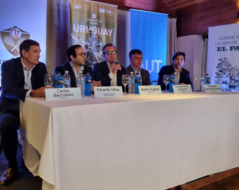Se viene la Copa Davis y otros eventos Conferencia de prensa