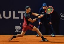 Roncadelli y Carou debutan este martes en el Uruguay open Federico Coria