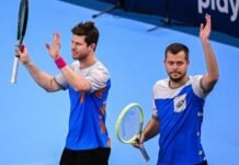 Behar metió primera en Australia Ariel Behar - Adam Pavlasek