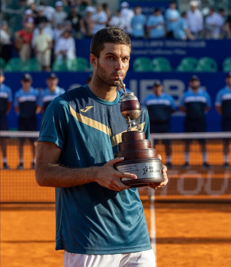 Facundo Díaz Acosta es el nuevo campeón del IEB + Argentina Open