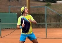 Joaquín Aguilar a 4tos en Punta del Este