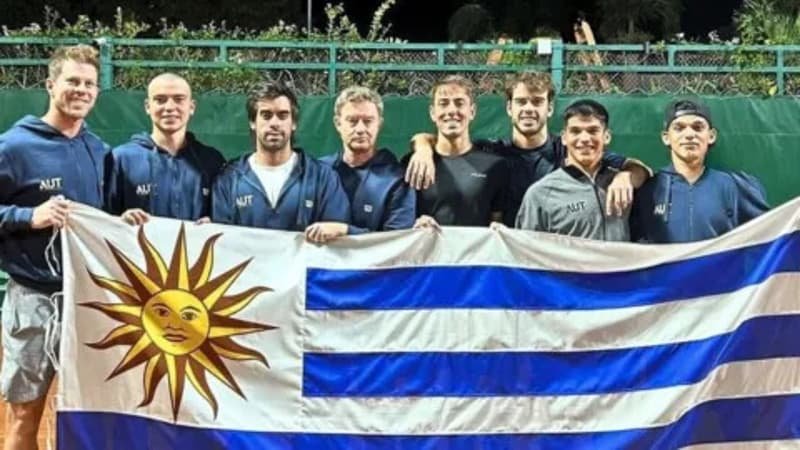 Impresionante victoria de Uruguay la Copa Davis
