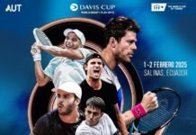 Uruguay visita a Ecuador por la Copa Davis