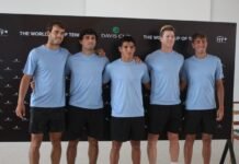 Uruguay perdió 3-1 ante Ecuador por la Copa Davis
