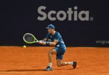 Roncadelli a segunda ronda del Uruguay open Franco Roncadelli