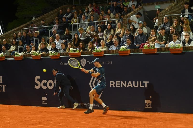 Franco Roncadelli Foto Gastón Montero - Uruguay Open