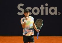 Navone principal favorito; este jueves Roncadelli vs Barrios Vera en el Uruguay open Mariano Navone Foto Gastón Montero-Uruguay Open