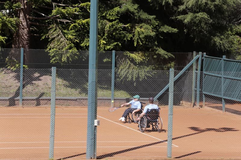 Tenis en Silla de Ruedas en Punta
