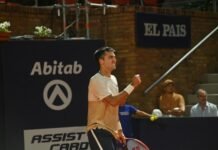 Seis cabezas de serie por meterse en semifinales del Uruguay open Tomás Barrios Vera Foto Gastón Montero - Uruguay Open