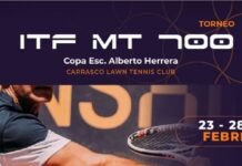 Torneo Seniors ITF 700 en Carrasco