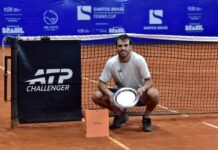 Franco Roncadelli Campeón de la Santos Brasil Tennis Cup