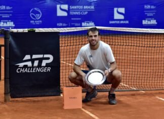 Franco Roncadelli Campeón de la Santos Brasil Tennis Cup