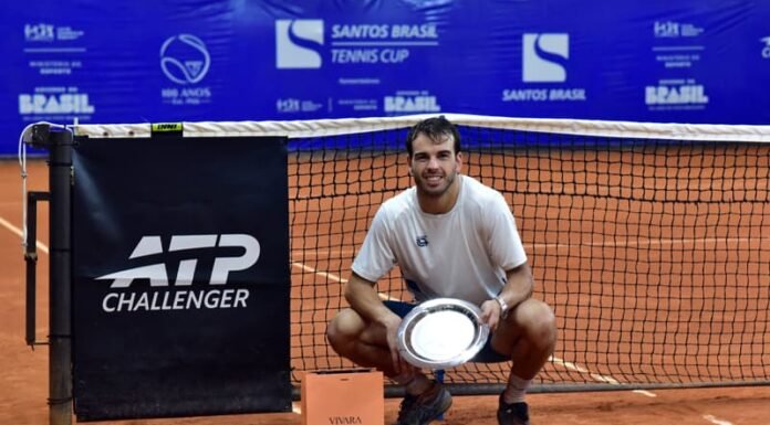 Franco Roncadelli Campeón de la Santos Brasil Tennis Cup