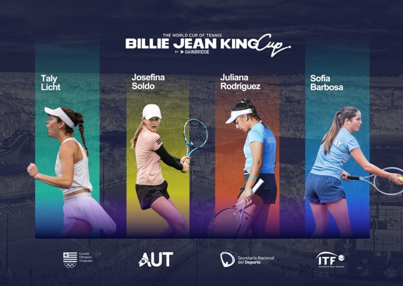 Uruguay disputa la Billie Jean King Cup.