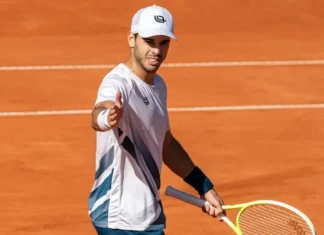 Roncadelli en la Qualy del US Open